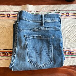 MOTHER Women's the hustler ankle fray jeans